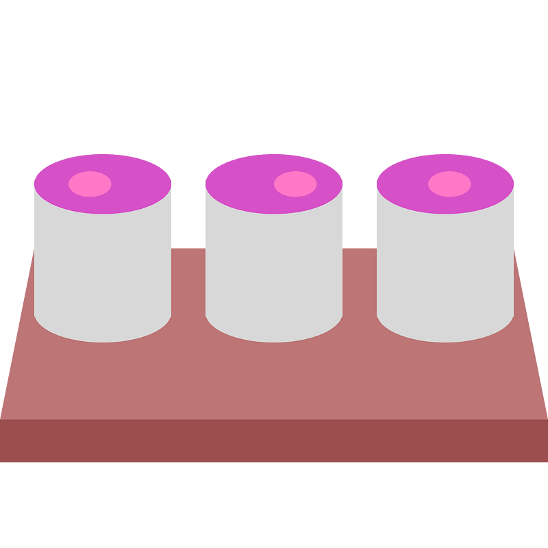 Three rolls
