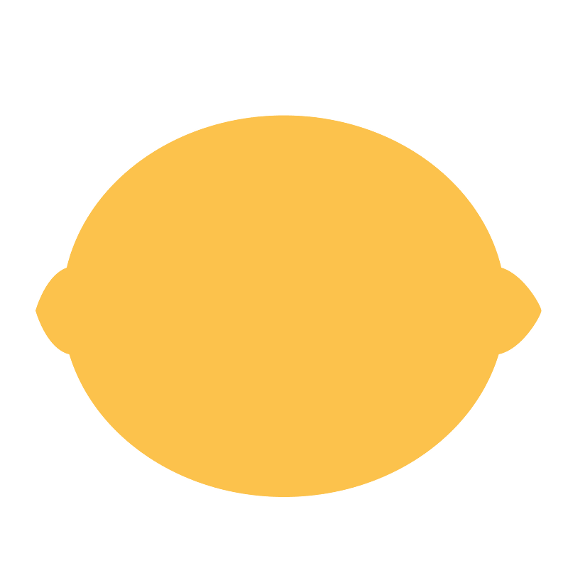 Yellow lemon