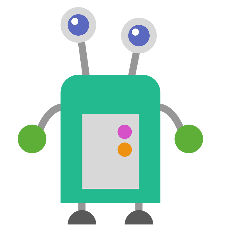 Cool robot - Free vector icons on creazilla.com