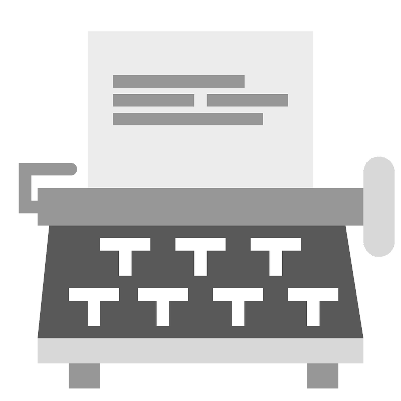 Typing machine