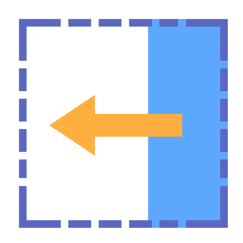 Drag left