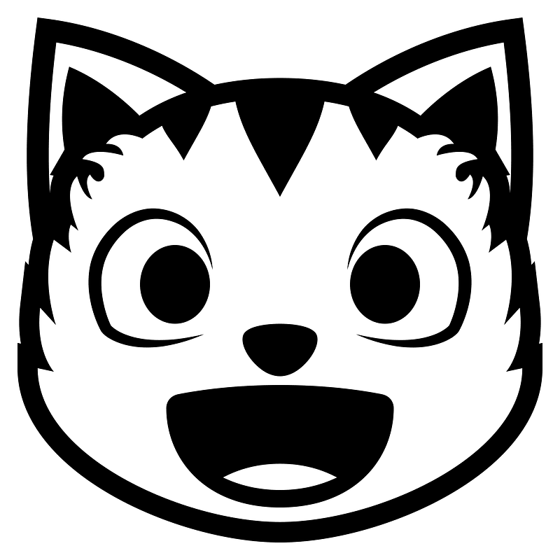 Emojione BW 1F63A