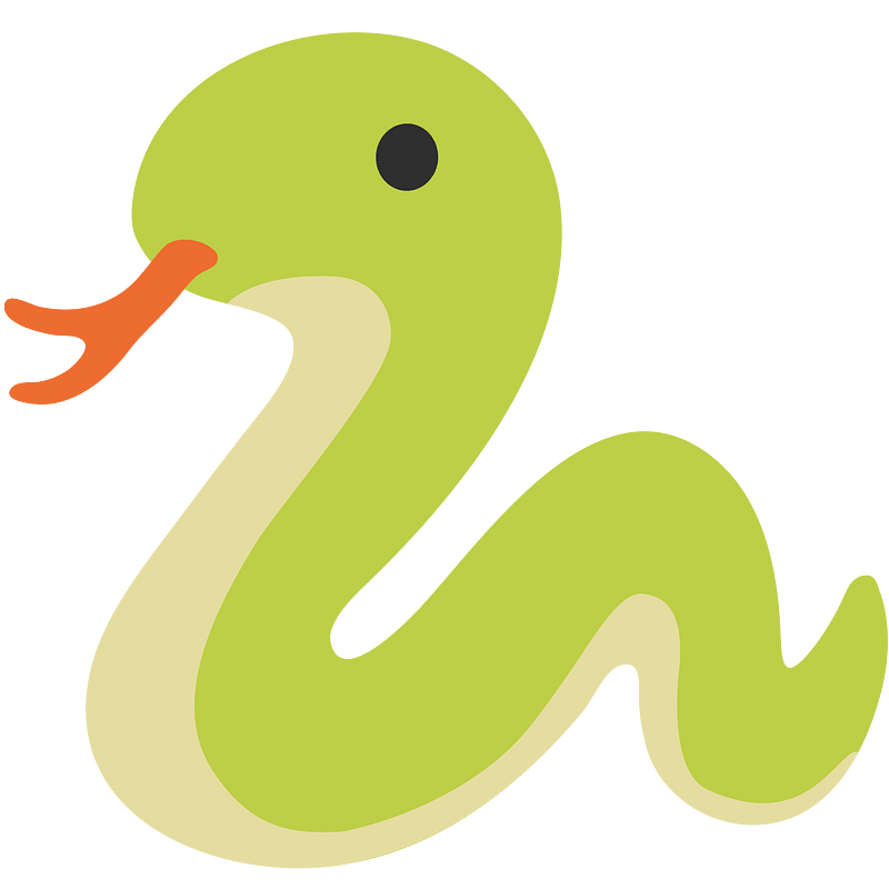Emoji u1f40d