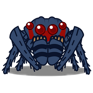 PEO-jumping spider red