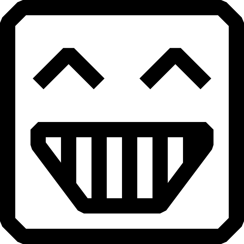 Black smiley