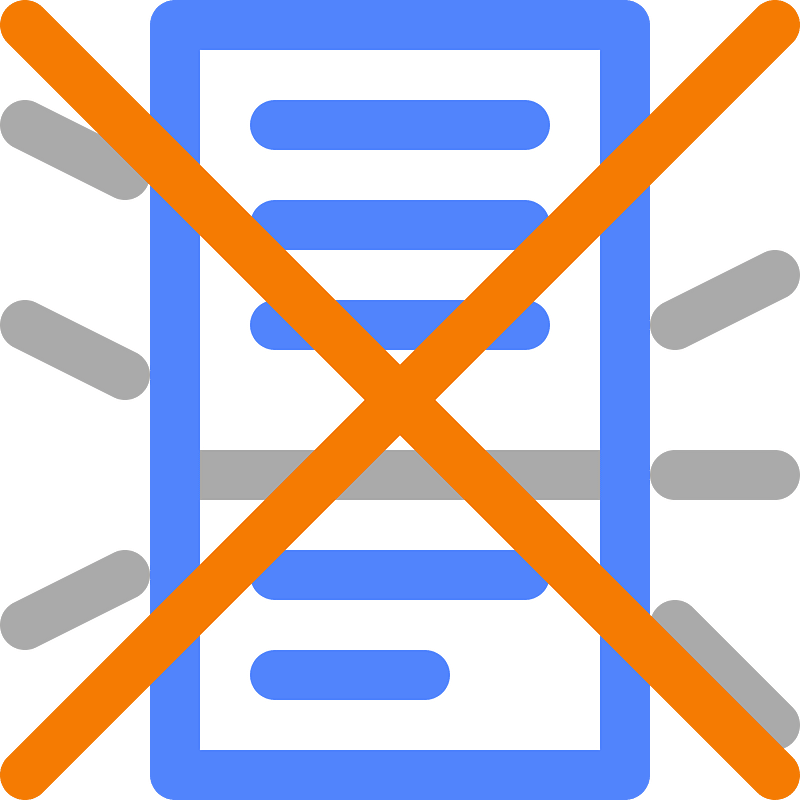 Blue unsubscribe