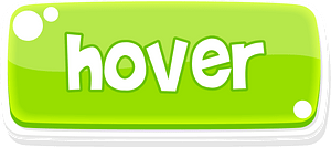 Flat green hover button