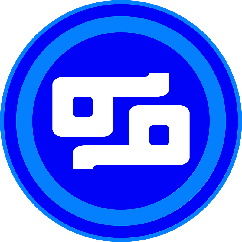 Round blue cancer zodiac
