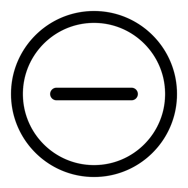 Minus-circled