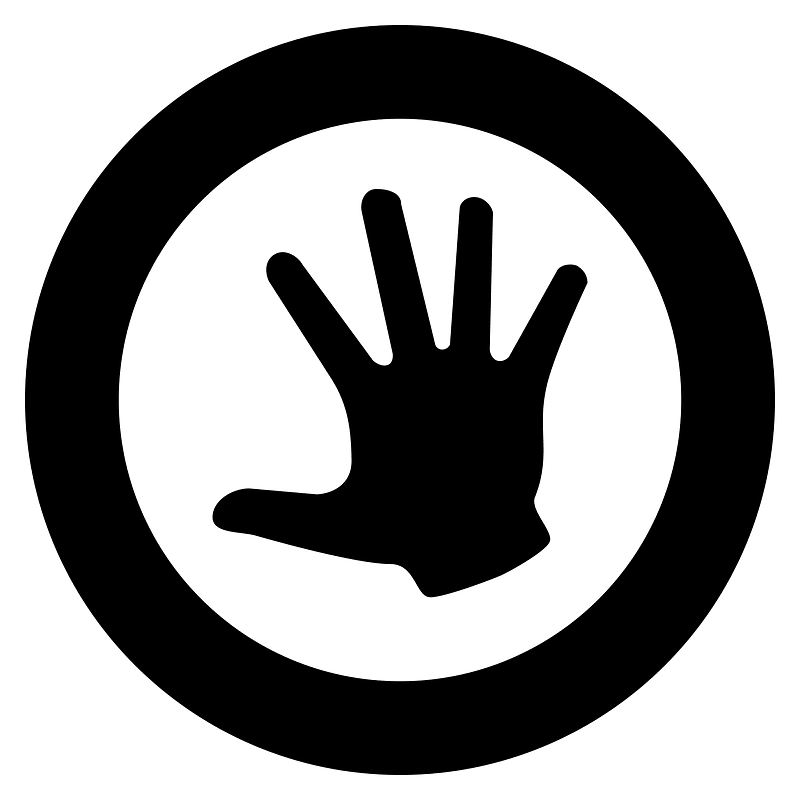 Hand-emblem