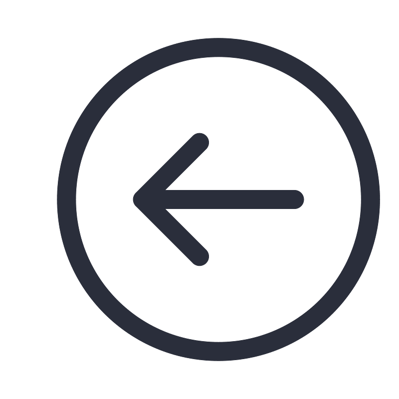 Arrow left circle