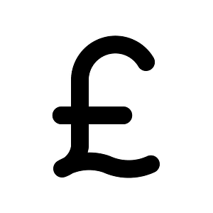 Currency-pound - Free vector icons on creazilla.com