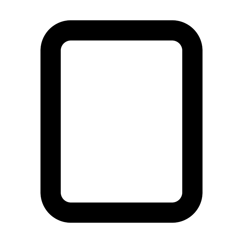 Rectangle-vertical