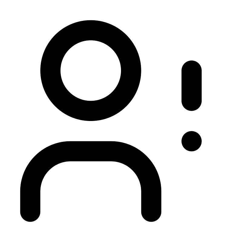 User-exclamation