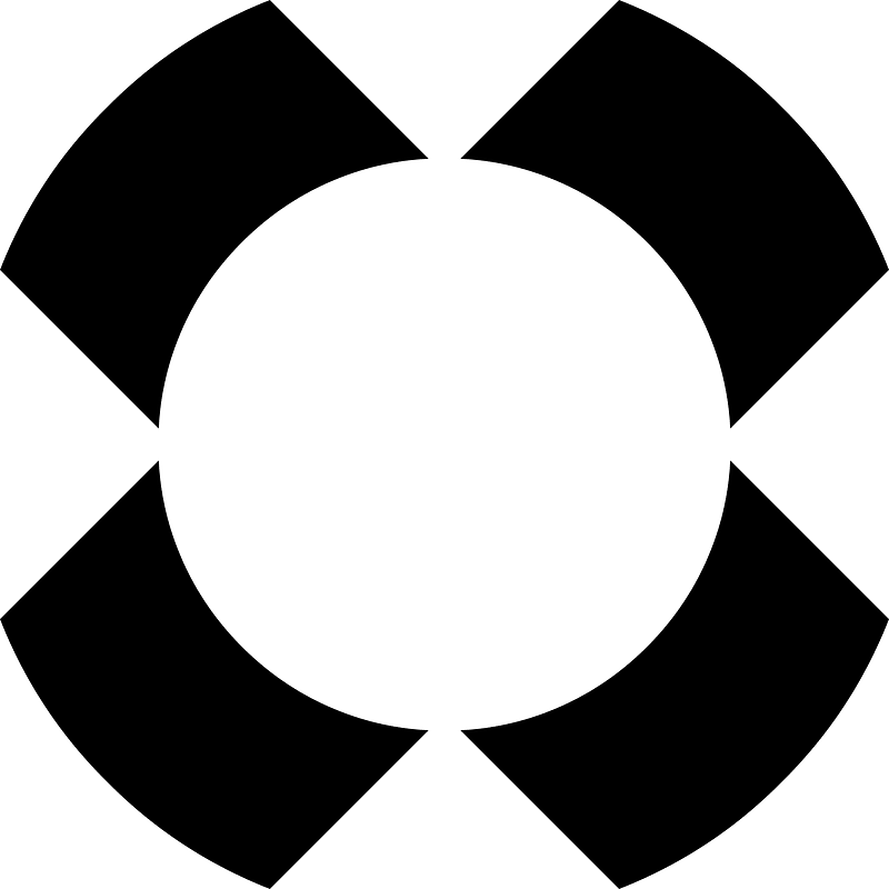 Round table with chairs
