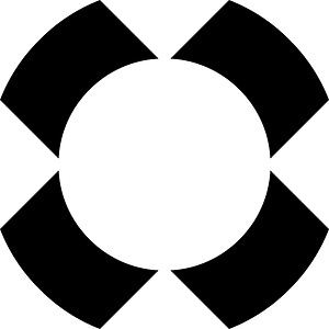 Round table with chairs