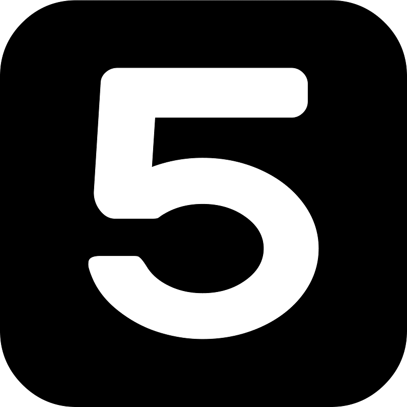 Rounded 05 five