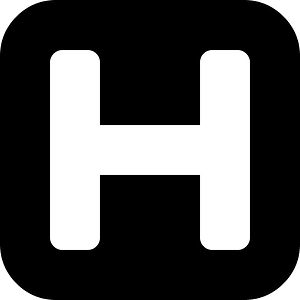 Rounded letter h