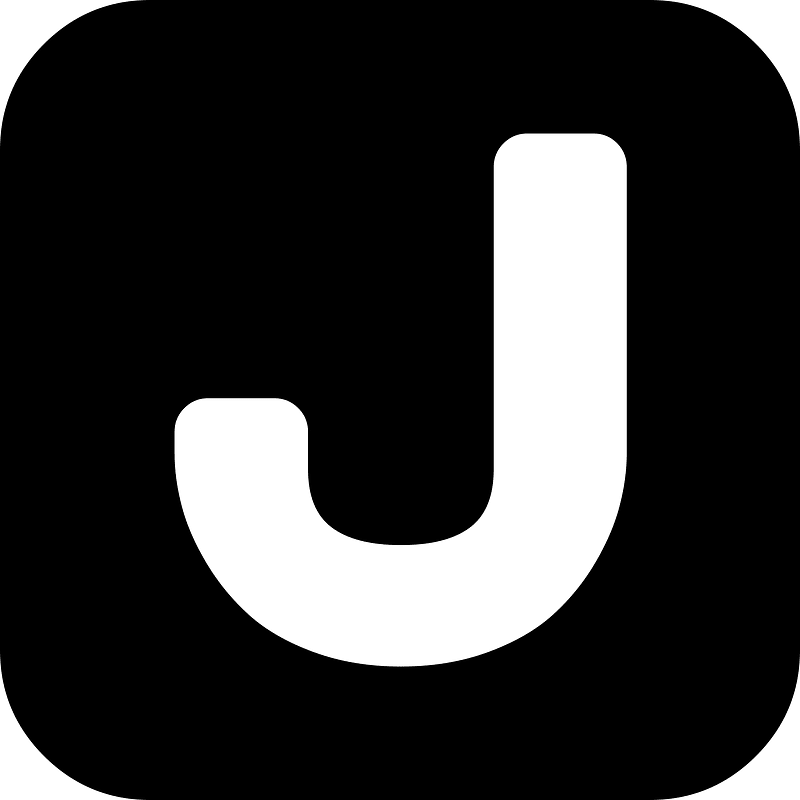Rounded letter j