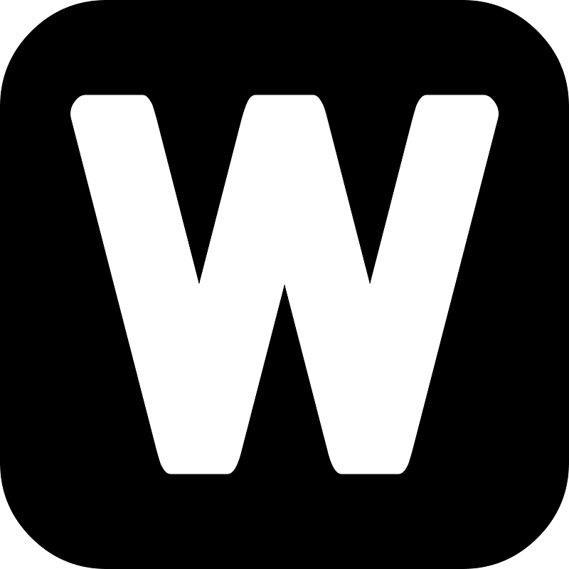 Rounded letter w