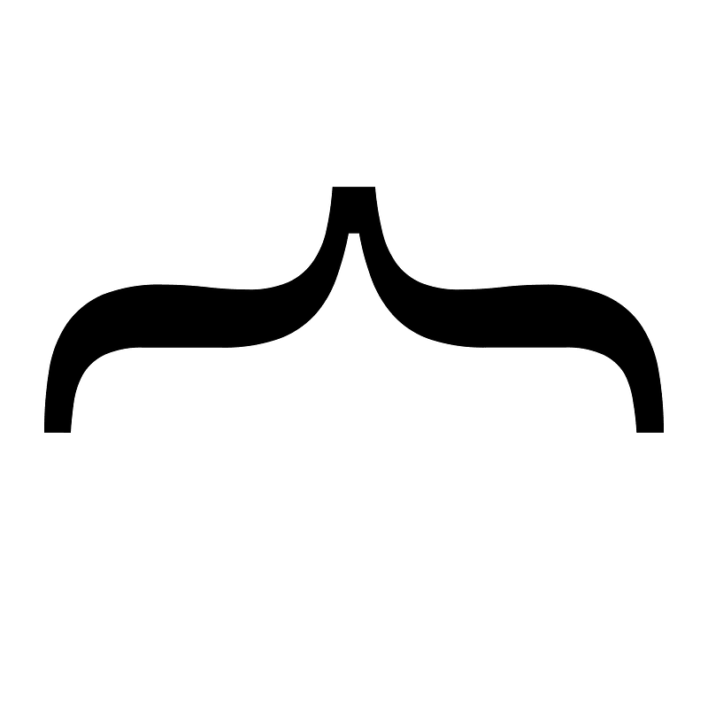 File type light mustache
