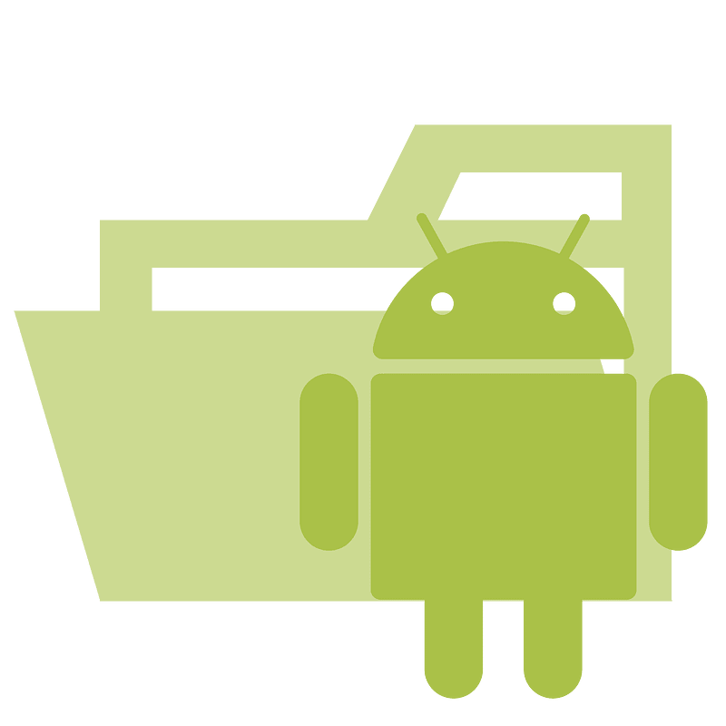 Folder type android opened