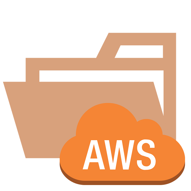 Folder type aws opened