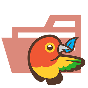 Folder type bower opened