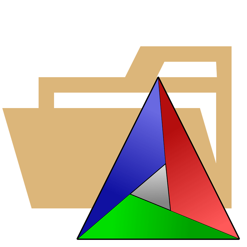 Folder type cmake opened