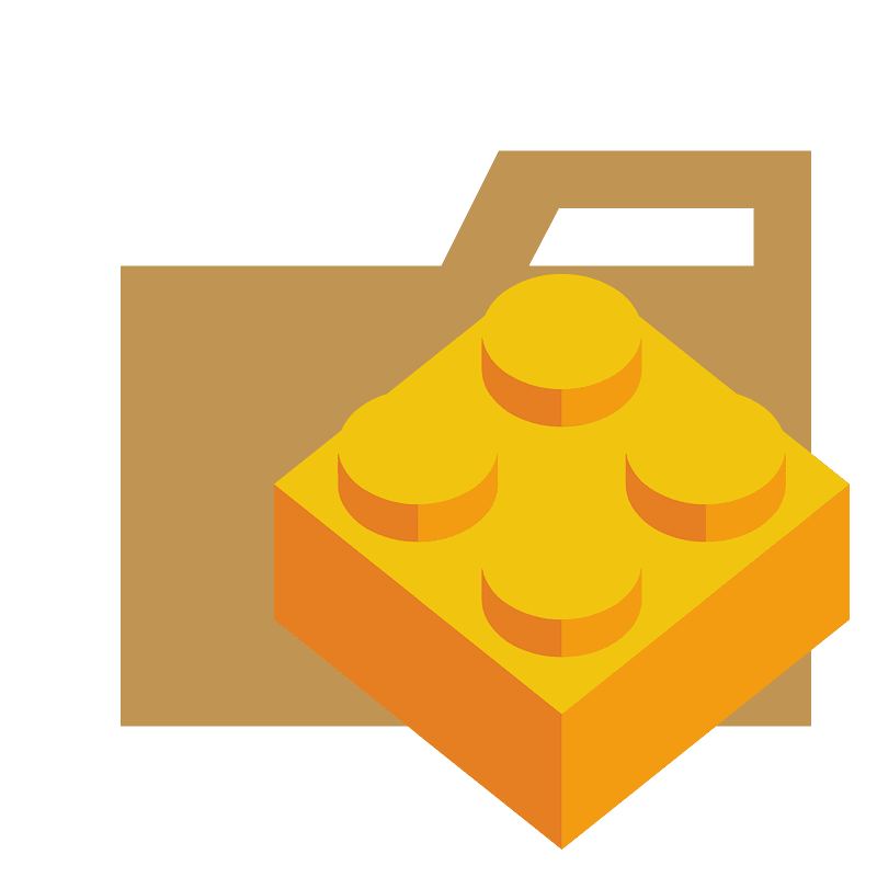 Folder type component
