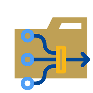 Folder type controller