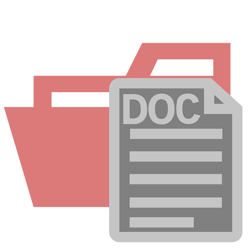 Folder type docs opened
