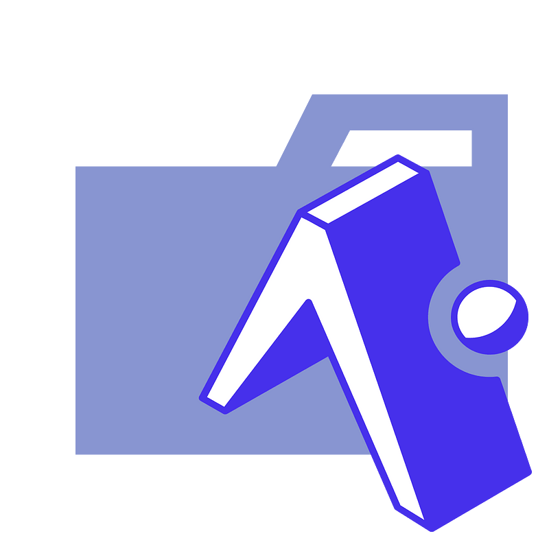 Folder type expo