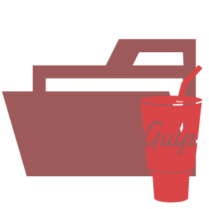 Folder type gulp opened