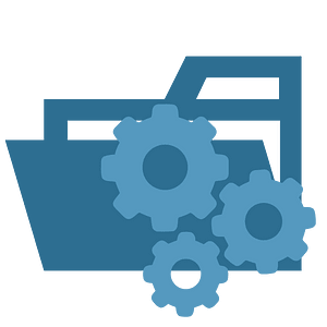 Folder type helper opened