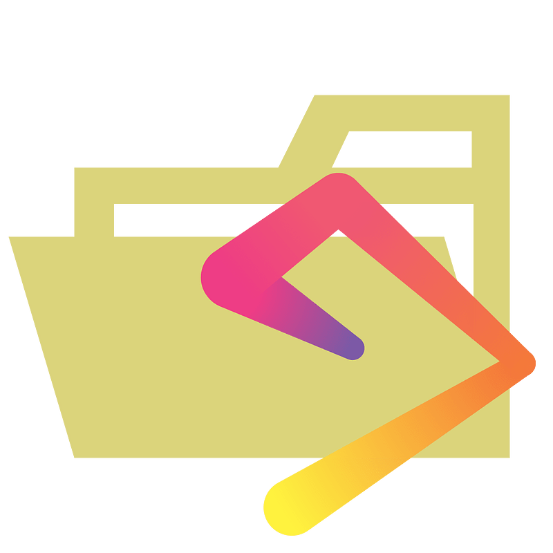 Folder type idea opened