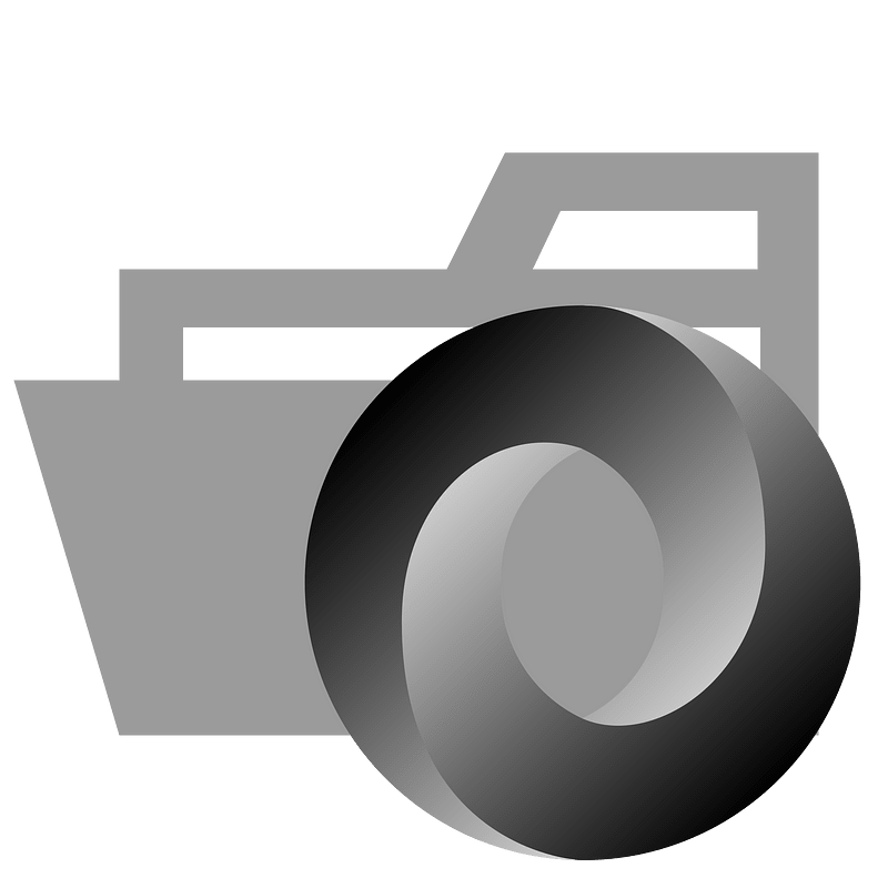 Folder type json official opened