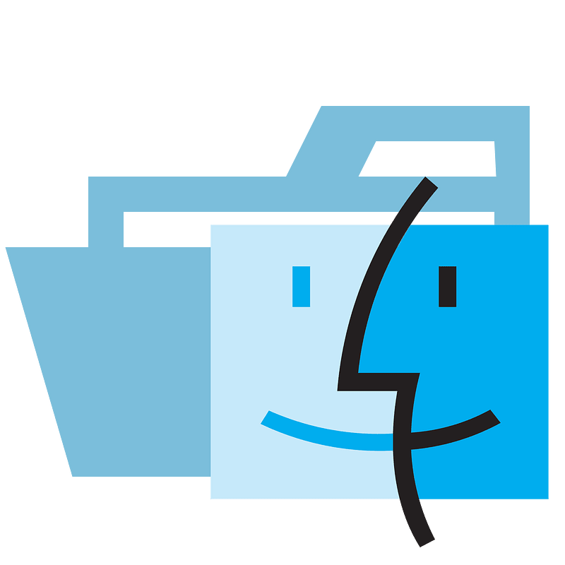 Folder type macos opened