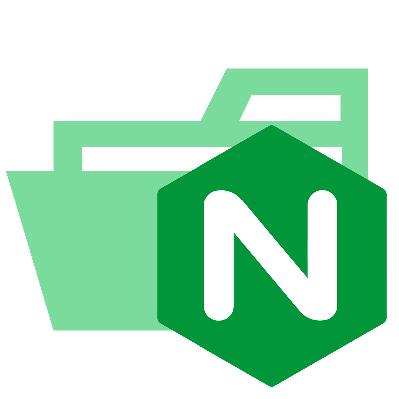 Folder type nginx opened