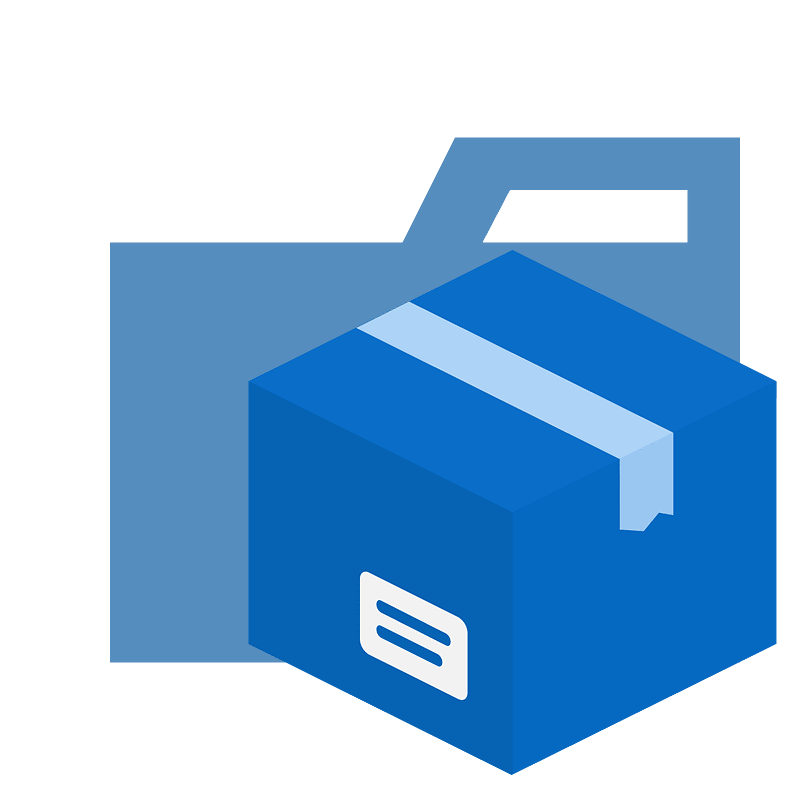 Folder type paket