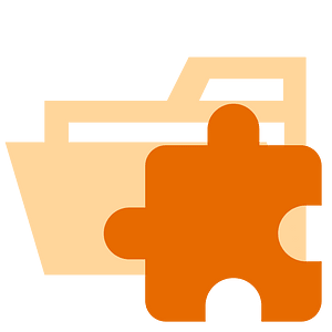 Folder type plugin opened