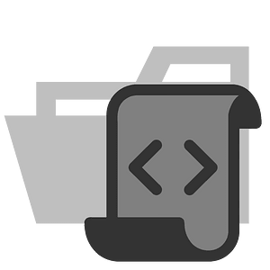 Folder type script opened