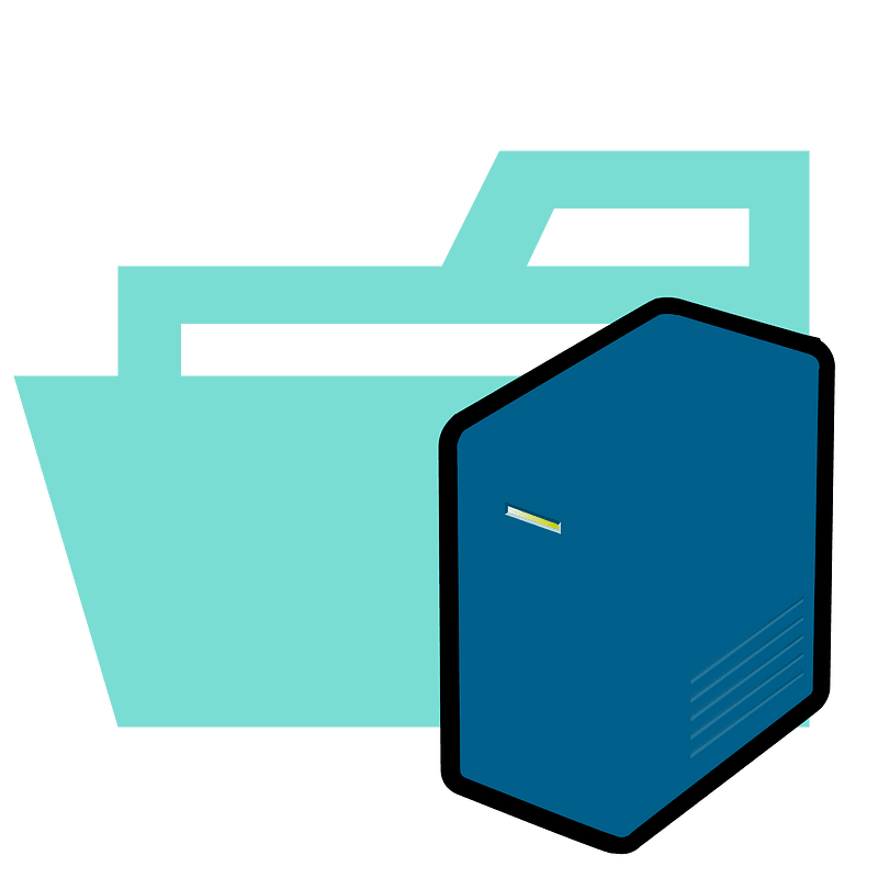 Folder type server opened