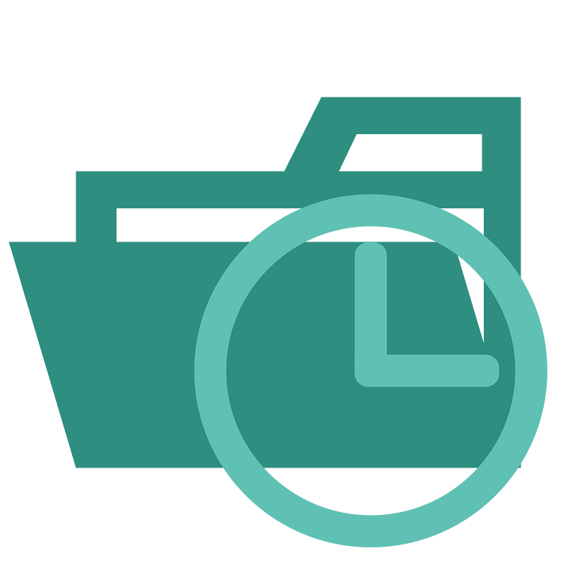 Folder type temp opened