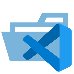 Folder type vscode opened