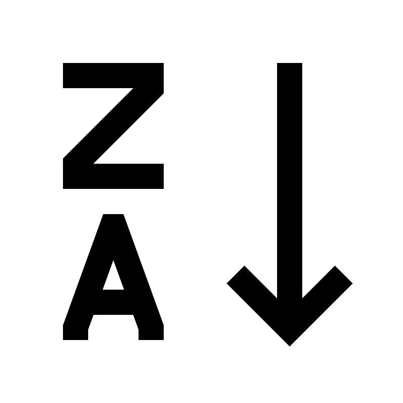 Alphabetical sorting