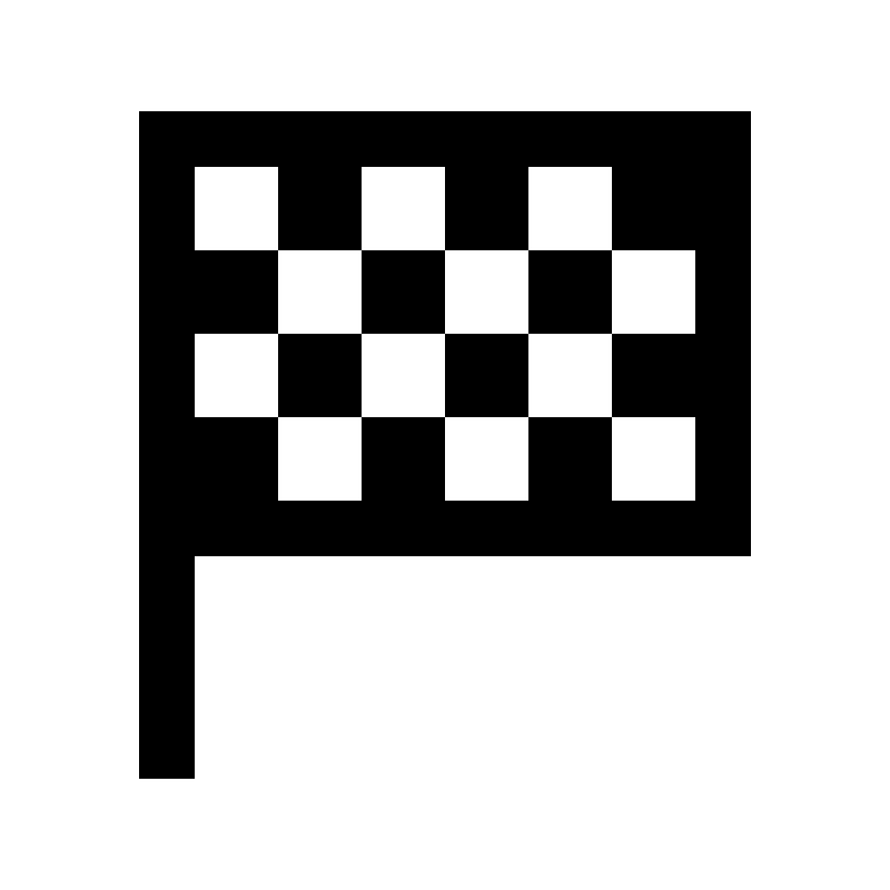 Finish flag