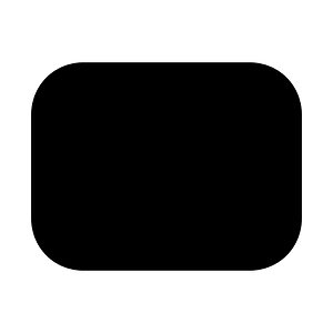Rounded rectangle filled