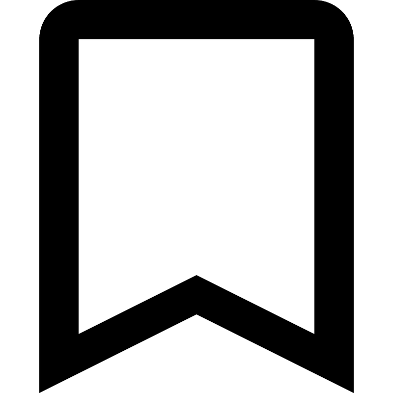 Bookmark-outline