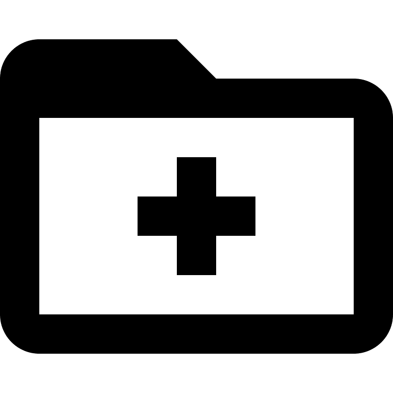 Folder-outline-add